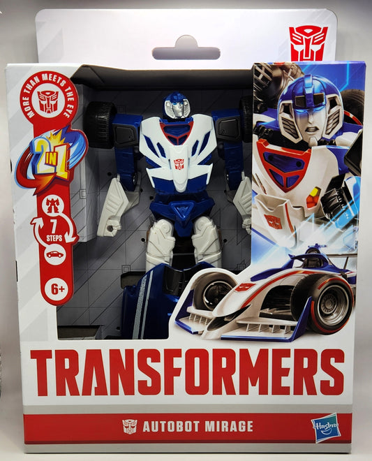 Transformers 2in1 Authentic Alpha Autobot Mirage 7 Inch Action Figure