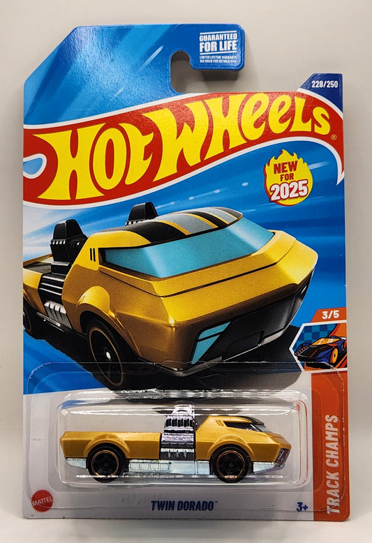 Twin Dorado Hot Wheels (Gold) HW TRACK CHAMPS 3/5 228/250 1:64