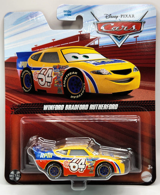 Winford Bradford Rutherford 1:55 Disney Pixar Cars