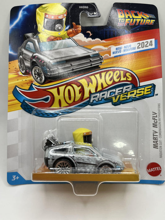 Marty McFly Back To The Future Hot Wheels Racer Verse