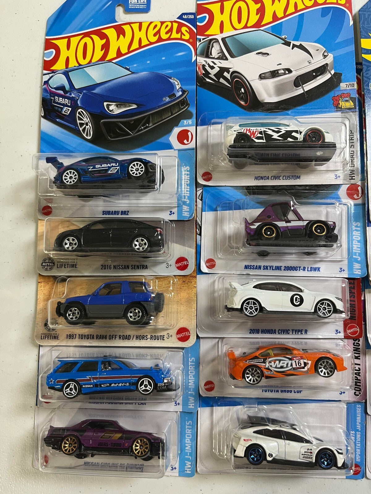 JDM Assortment Hot Wheels/Matchbox 15 Pack