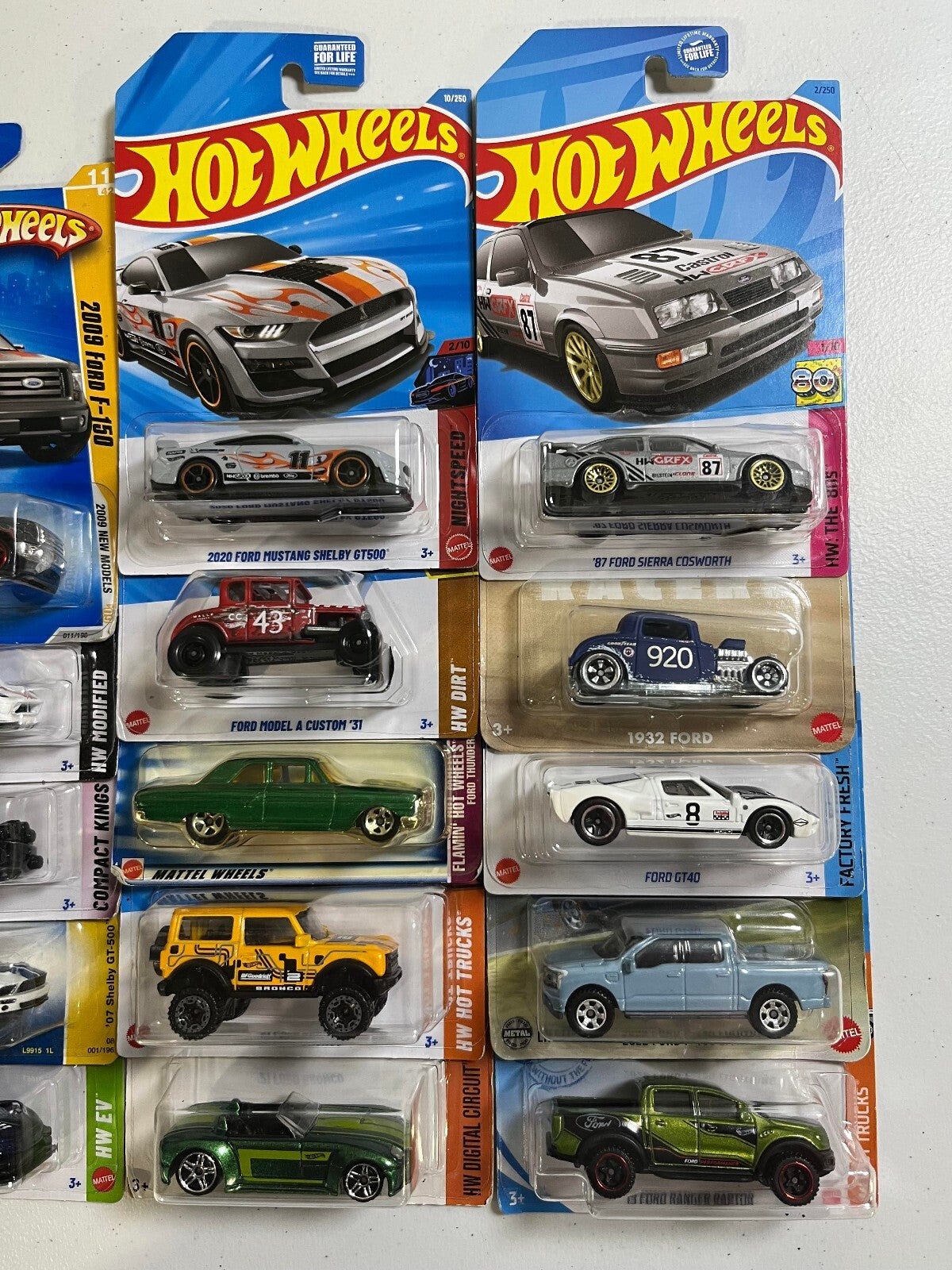 Hot Wheels & Matchbox Ford Assortment 20 Pack Cars Collection