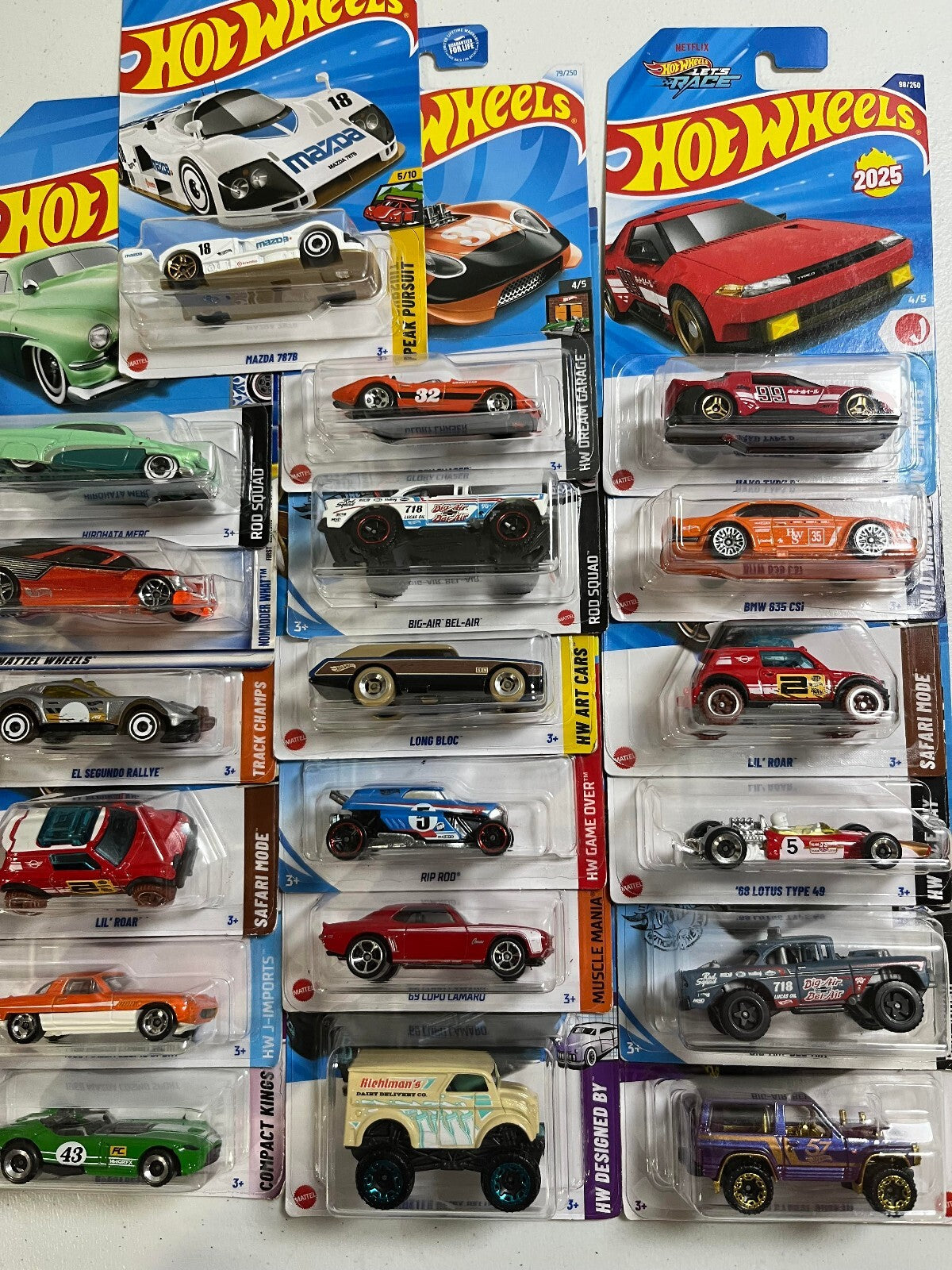 Hot Wheels Assortment 25 Pack 1:64 Collection Lot 7
