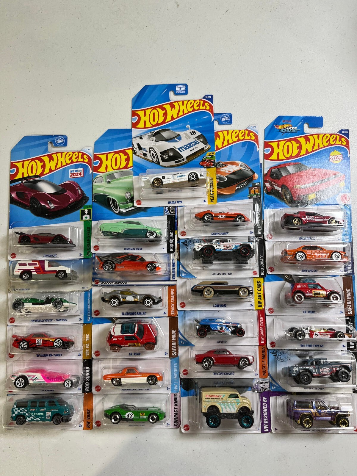 Hot Wheels Assortment 25 Pack 1:64 Collection Lot 7