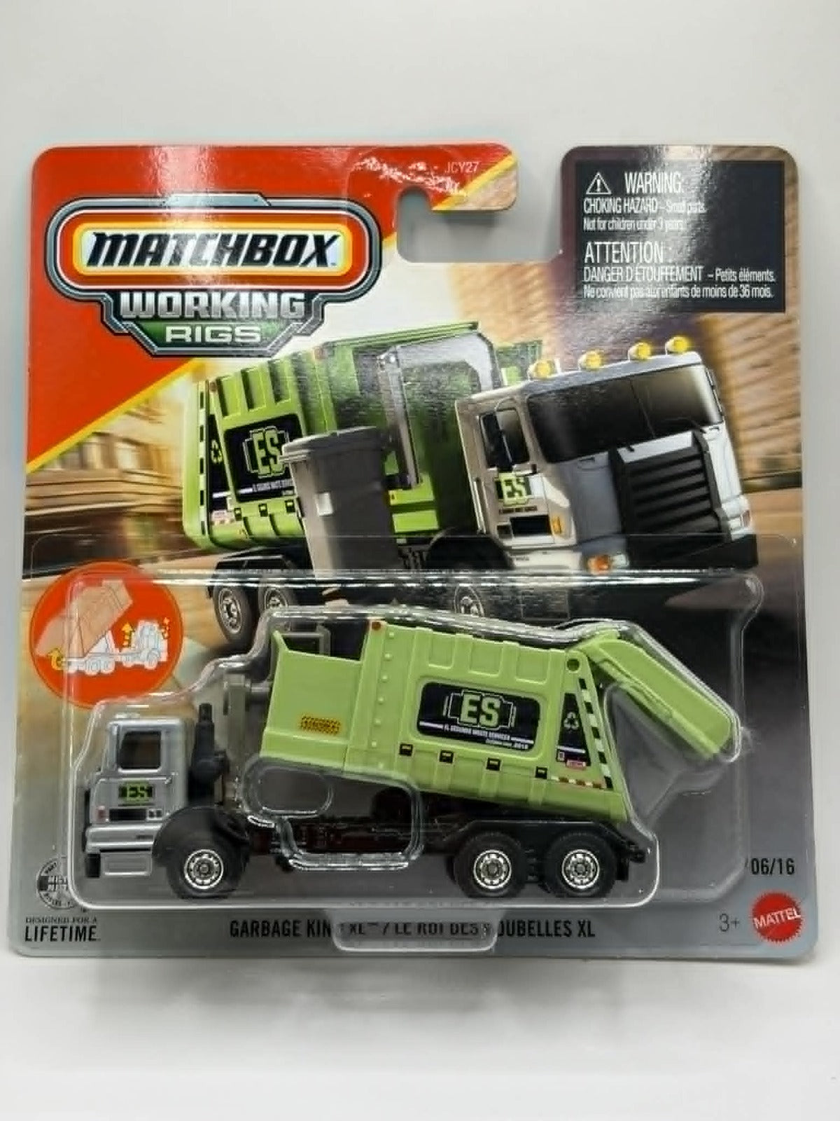 Matchbox Working Rigs Garbage King XL Truck